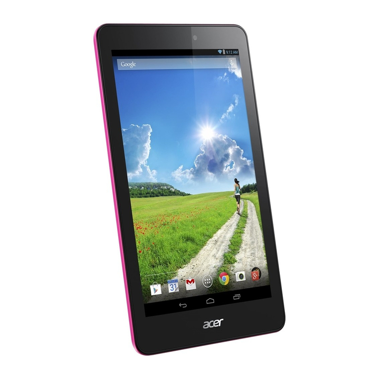 Acer Iconia One 8 Service guide
