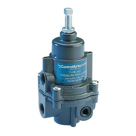controlair 400 Installation, operation and maintenance instructions