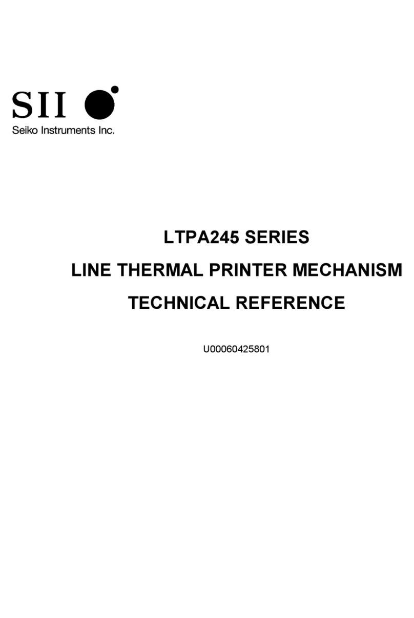 Seiko LTPA245 Series Reference manual