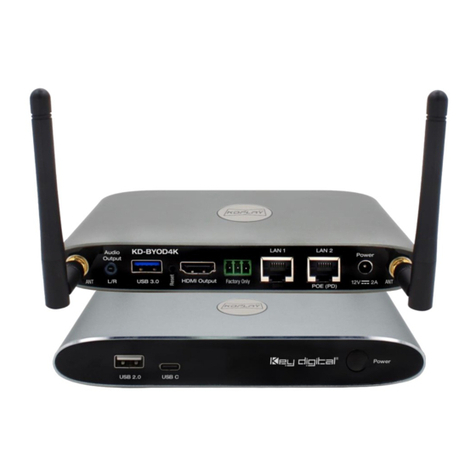 Key Digital KD-BYOD4K quick start guide
