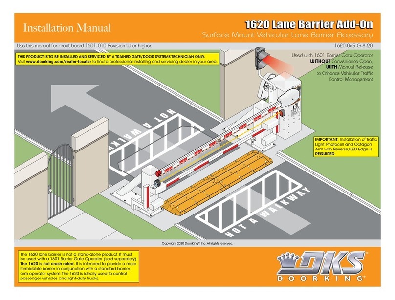 DoorKing 1620 Series installation manual