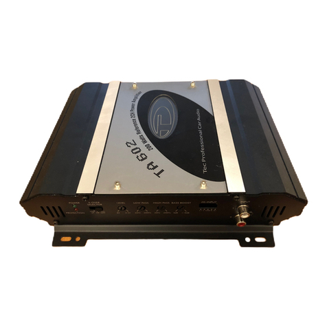 TEC TA Series User manual