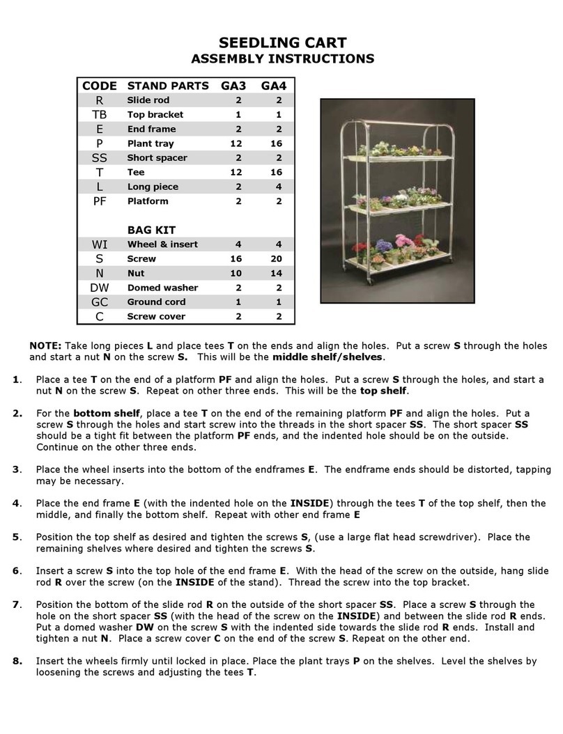Johnny's Selected Seeds GA3 User manual