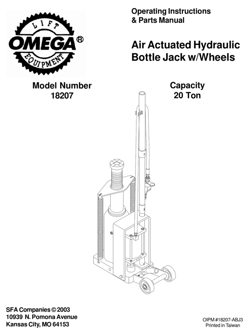 Omega 18207 Instructions for use