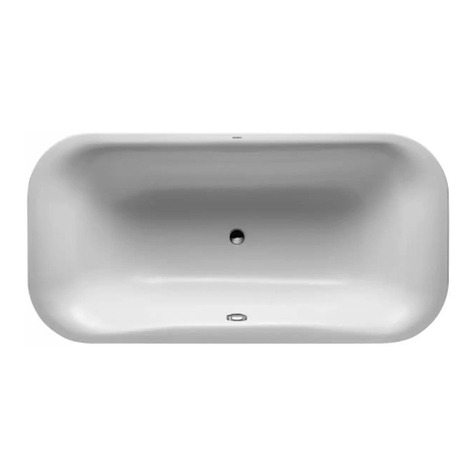 DURAVIT Happy D.2 700319 Short mounting instructions DURAVIT Happy D.2 700319 Short mounting instructions