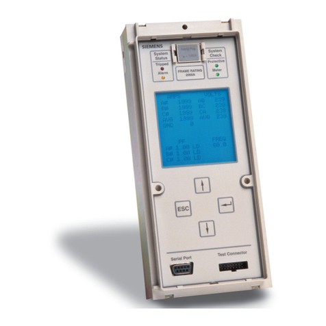 Siemens Sentron SB TP01 Series Owner's manual