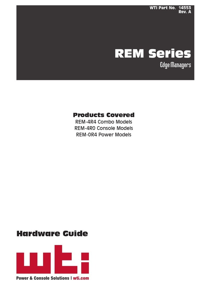 WTI REM Series Hardware guide