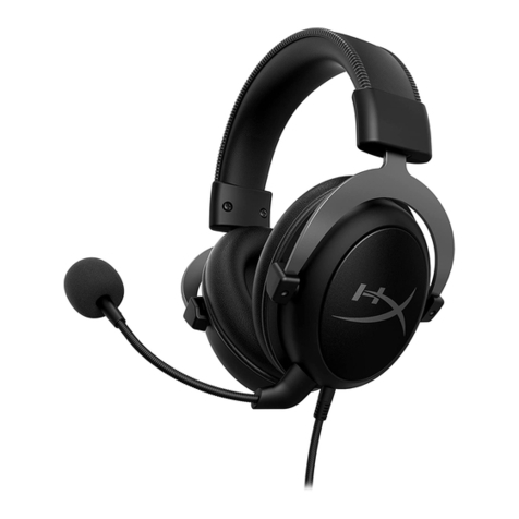 HyperX Cloud Core User manual