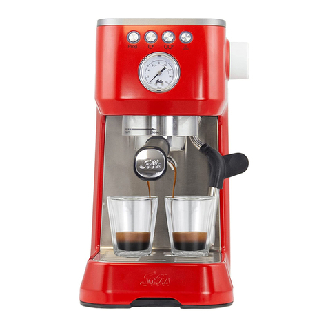 SOLIS Barista Perfetta Plus 1170 User manual