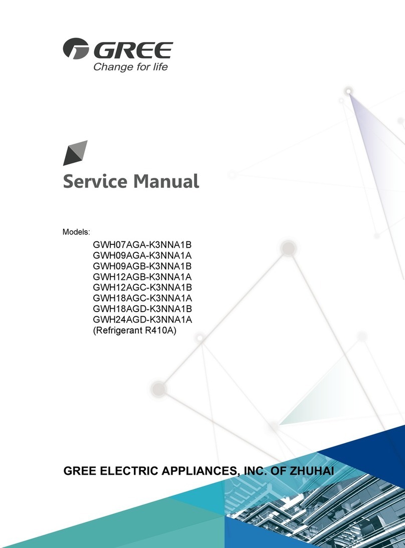 Gree GWH07AGA-K3NNA1B User manual