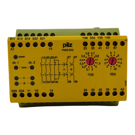 Pilz PNOZ 2VQ operating instructions