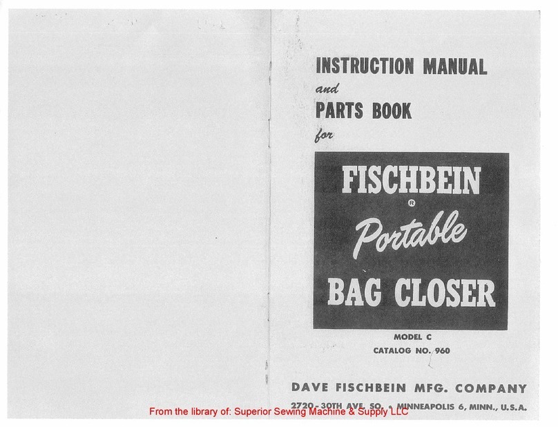 FISCHBEIN C Series Instruction Manual and Parts Book