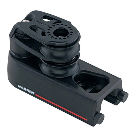 Harken 3168 Installation sheet