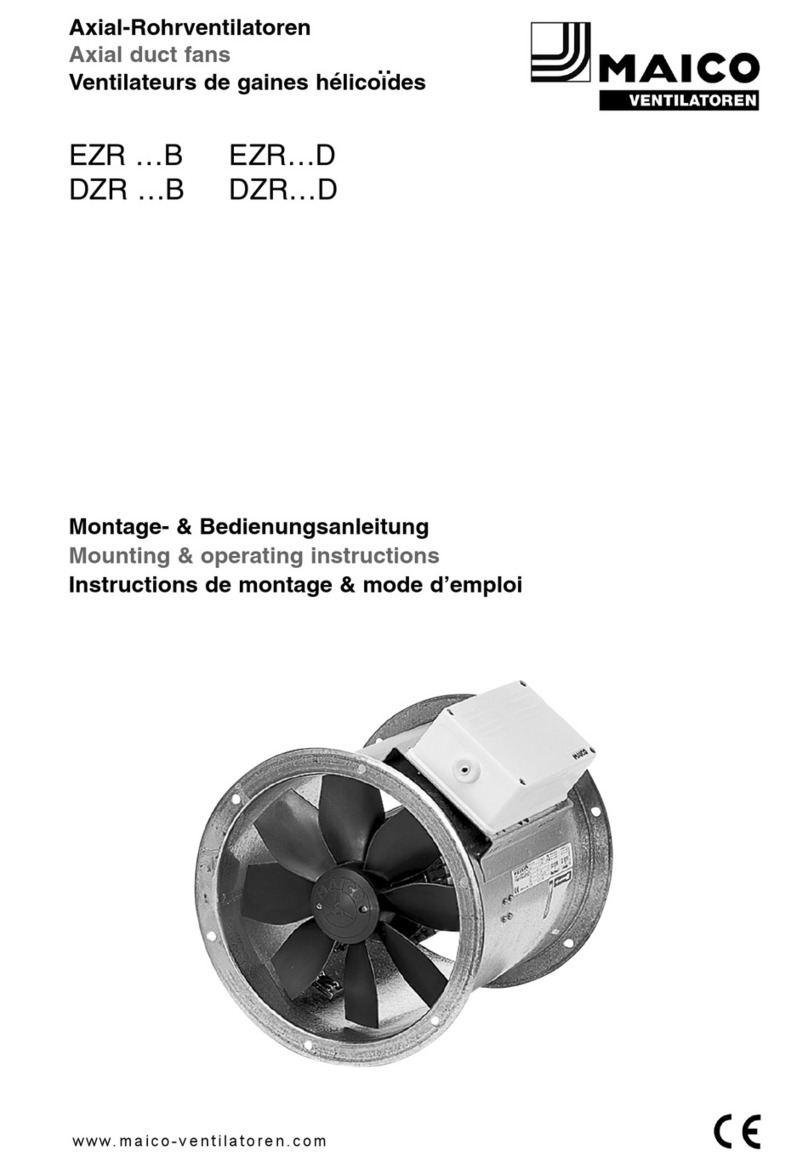 Maico EZR B Series Service manual