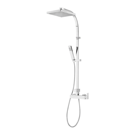 Schulte DuschMaster Rain II D9638 User manual