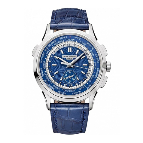 Patek Philippe World Time Chronograph User manual