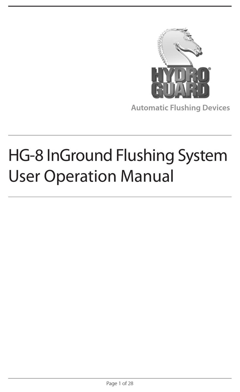 Mueller HYDRO GUARD HG-8 Standard User's operation manual