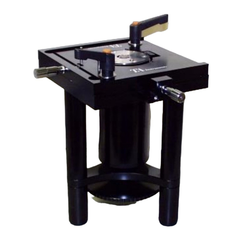 Waters TA Instruments Sample/Temperature Stage Manual Waters TA Instruments Sample/Temperature Stage Manual
