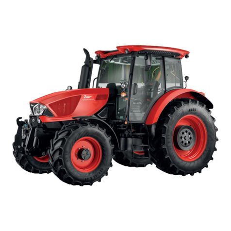 Zetor FORTERRA HSX 120 Operator's manual