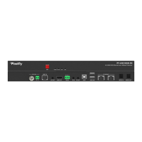 Pixelfly PF-UHK100HE-RX user manual