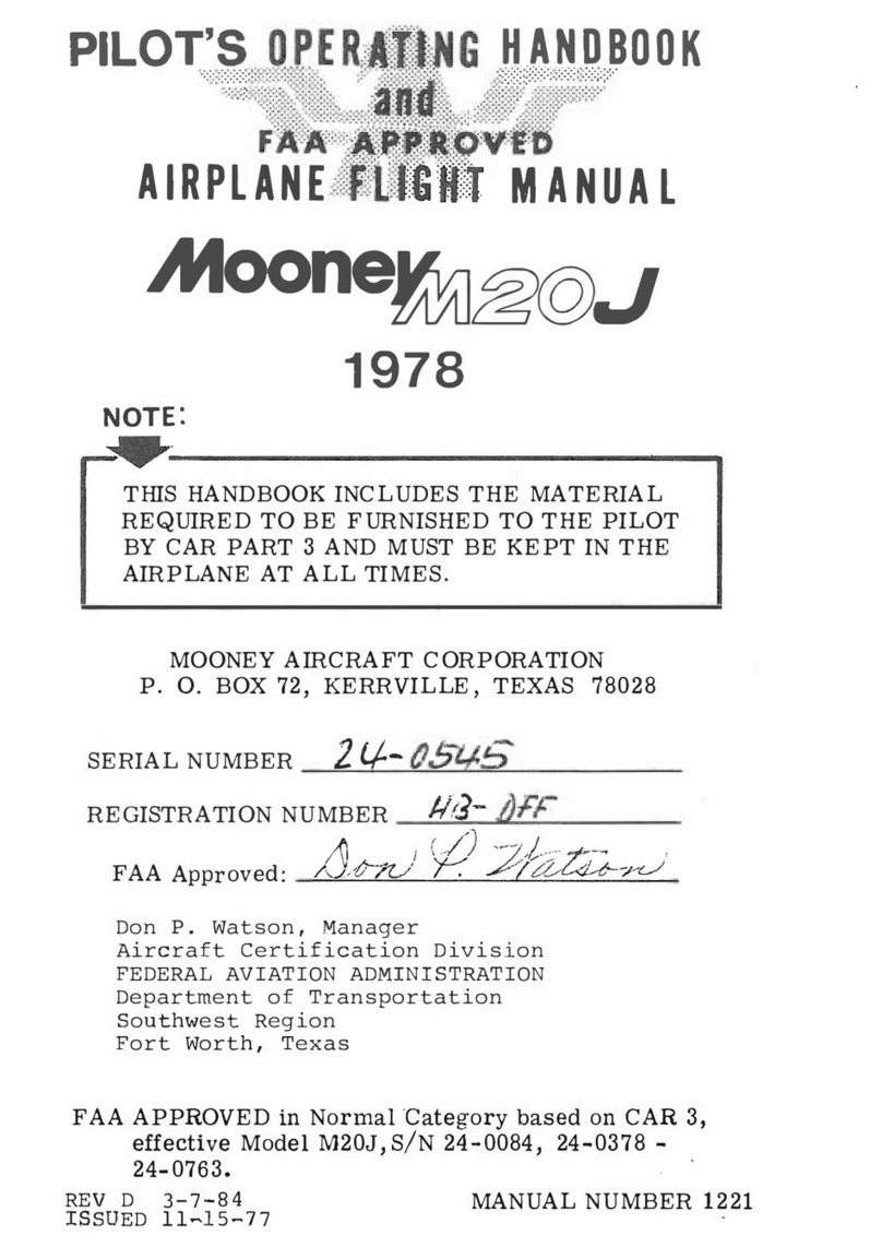 Mooney 201 User manual