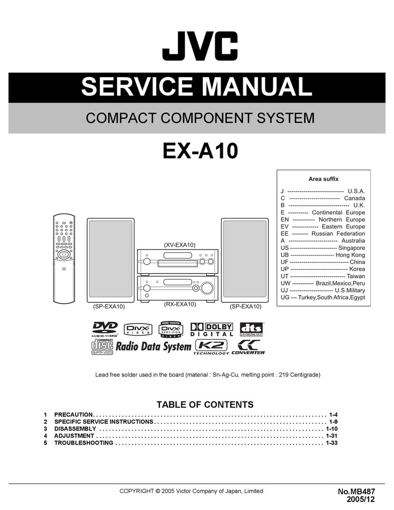 JVC EX-A10 User manual JVC EX-A10 User manual
