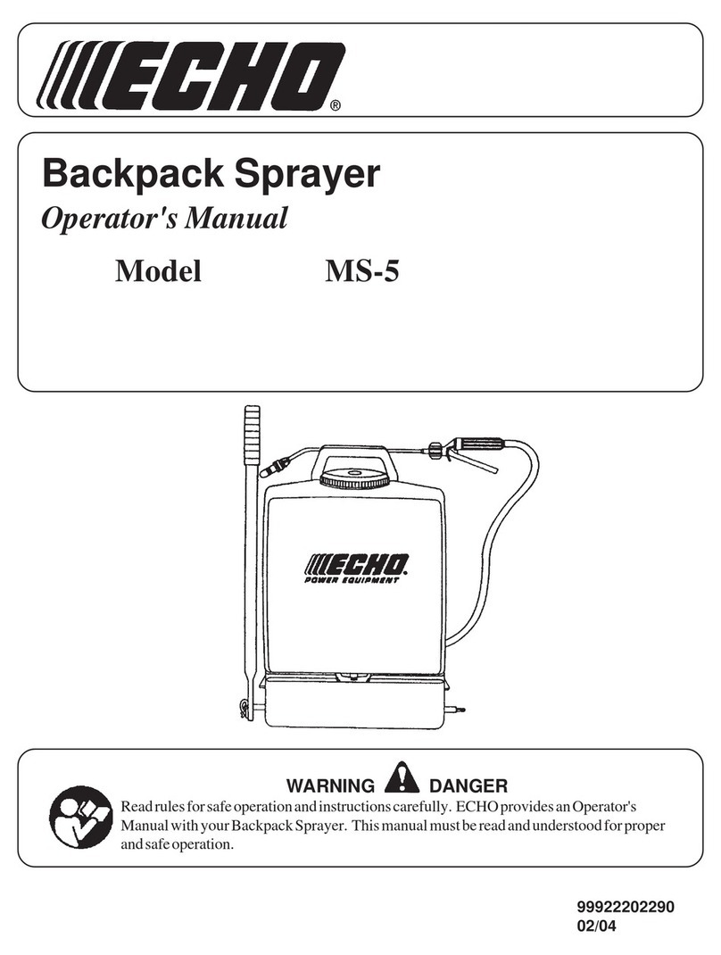 Echo MS-5 Operator's manual