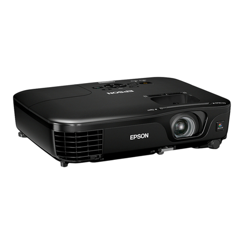 Epson PowerLite S12+ Quick setup