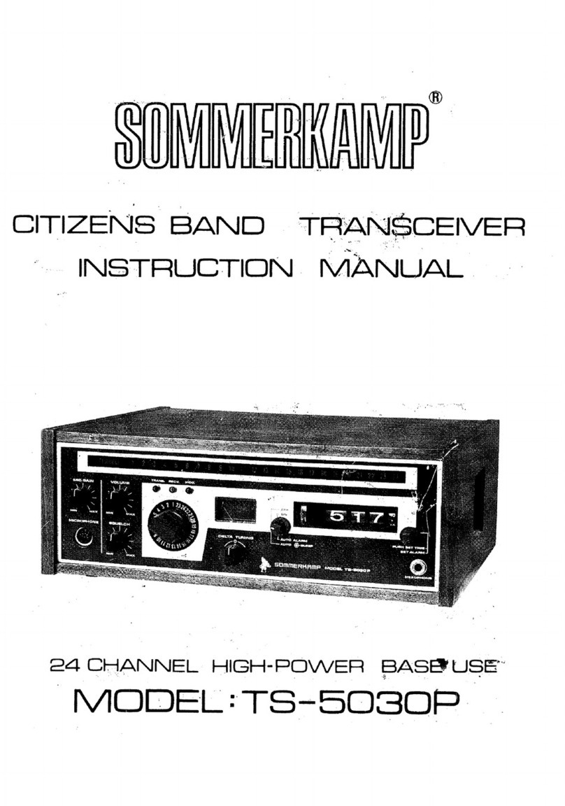 Sommerkamp TS-5030P User manual