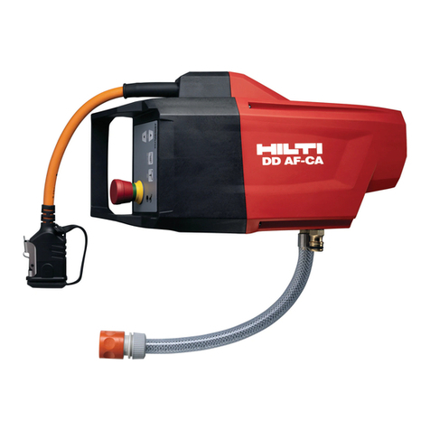 Hilti DD AF-CA User manual Hilti DD AF-CA User manual