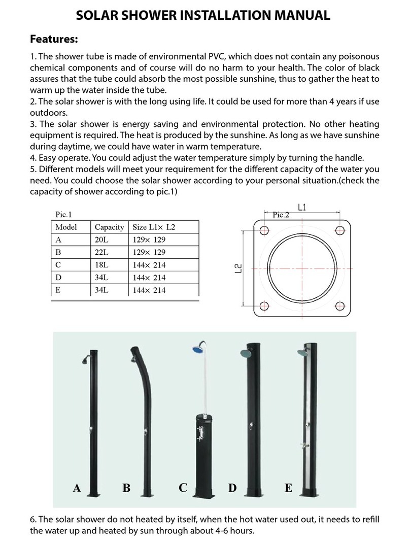 Inter Water SH905 Series installation manual Inter Water SH905 Series installation manual