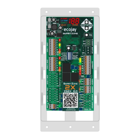Ecojay SMartZone-2X Installation & operation