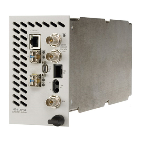 EXFO IQS-8500 Series user guide