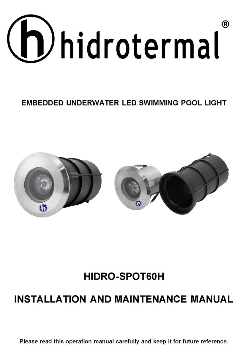 Hidrotermal HIDRO-SPOT60H Manual