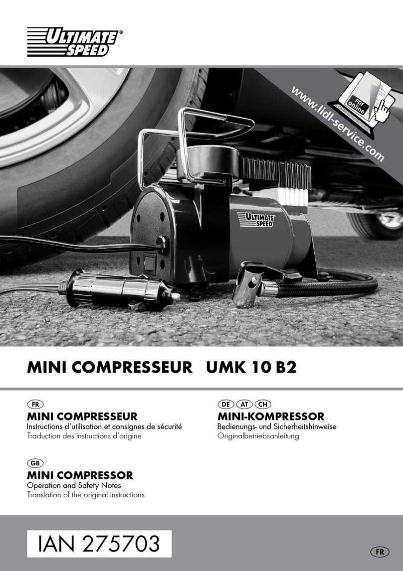 ULTIMATE SPEED UMK 10 B2 Operation and safety notes