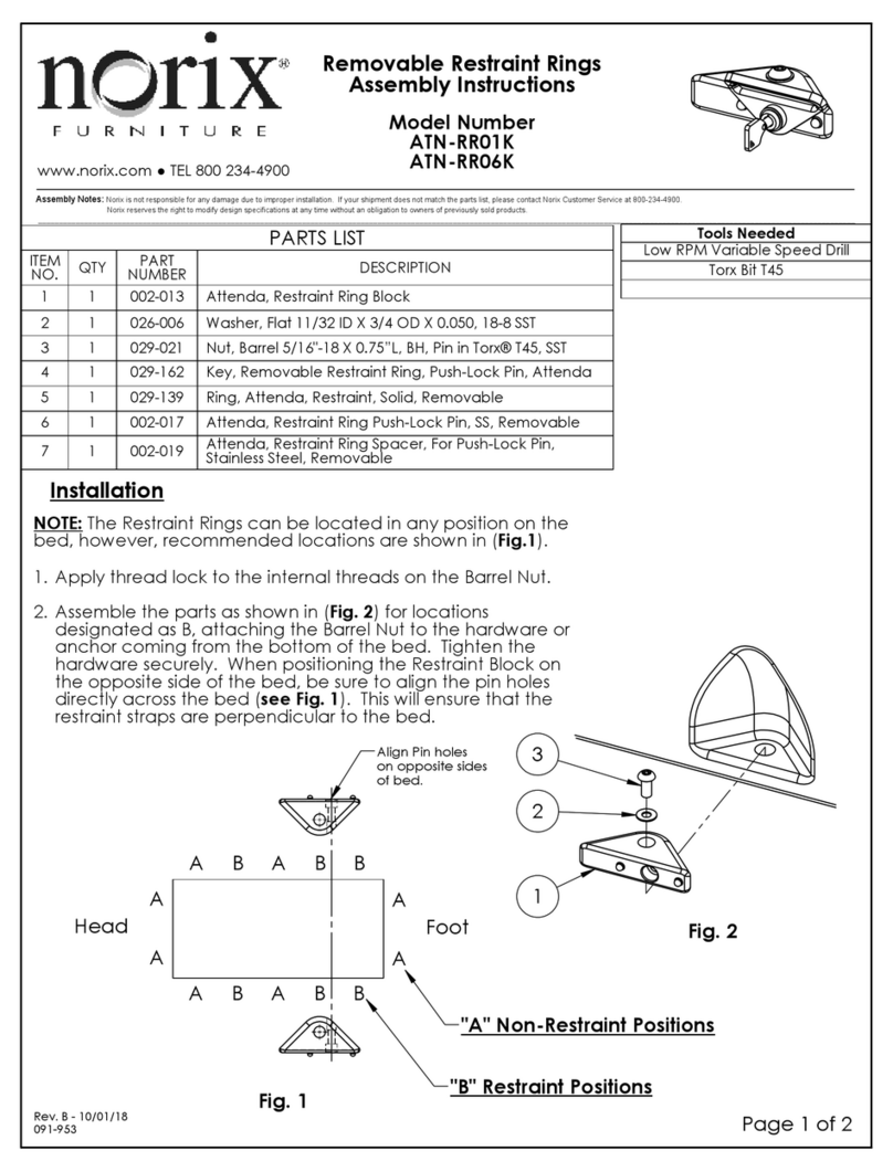 norix ATN-RR01K Assembly instructions