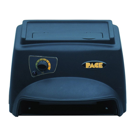 Pace ARM-EVAC 50 User manual