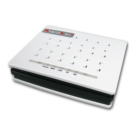 XtendLan GONU11B User manual XtendLan GONU11B User manual