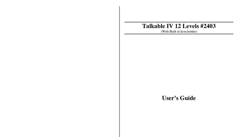 Rehabmart Talkable IV 12 Levels User manual