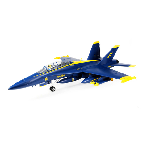 Horizon Hobby E-flite F-18 Blue Angels 80mm EDF User manual