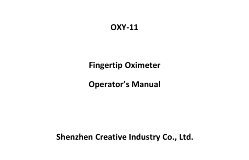Creative OXY-11 Operator's manual