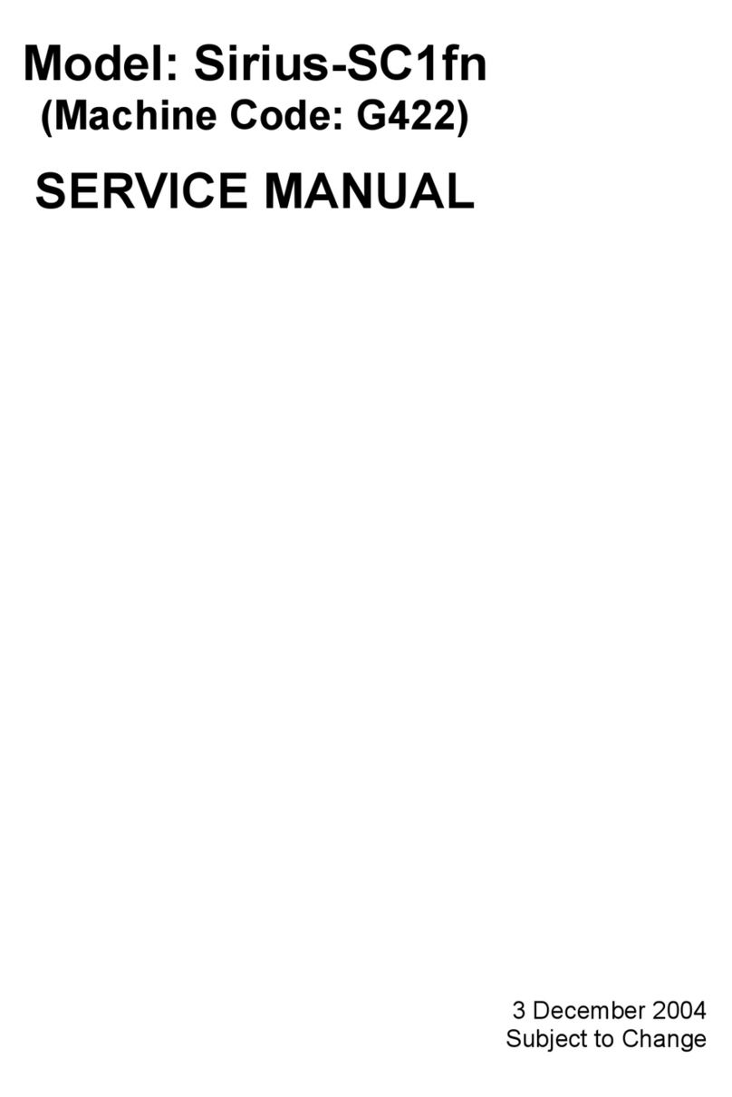Ricoh Sirius-SC1fn User manual