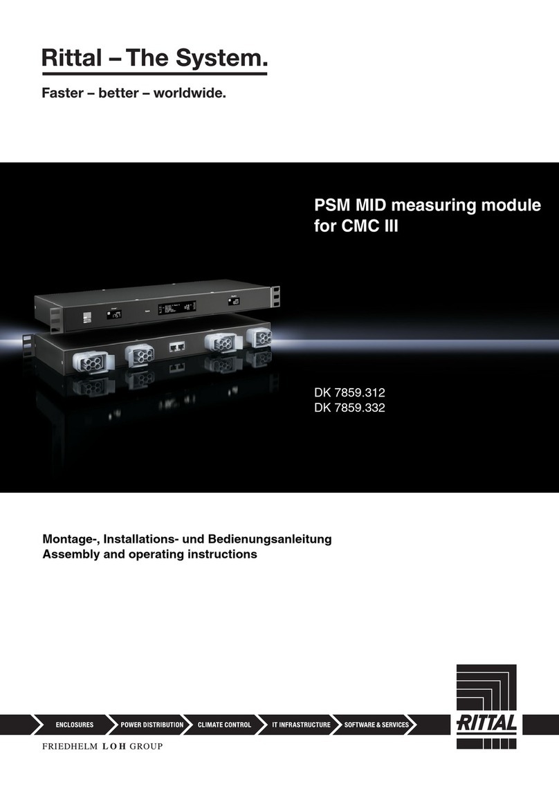 Rittal DK 7859.312 User manual