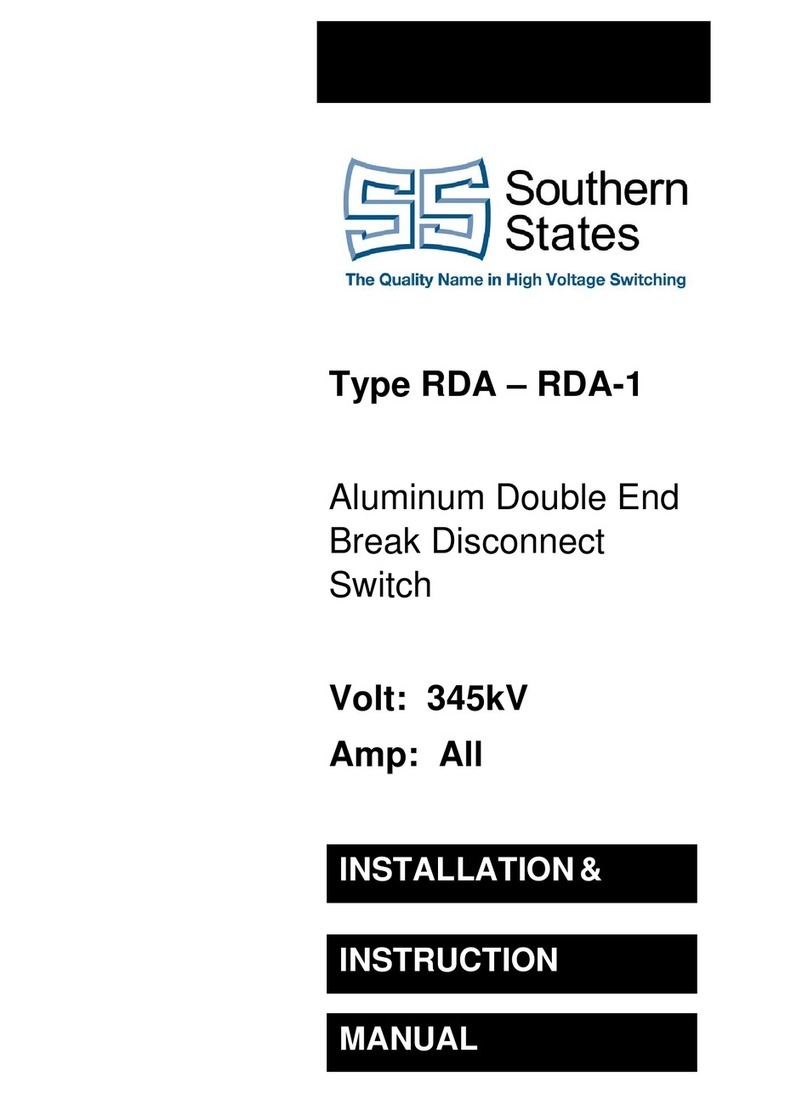 Southern States RDA Installation instructions manual