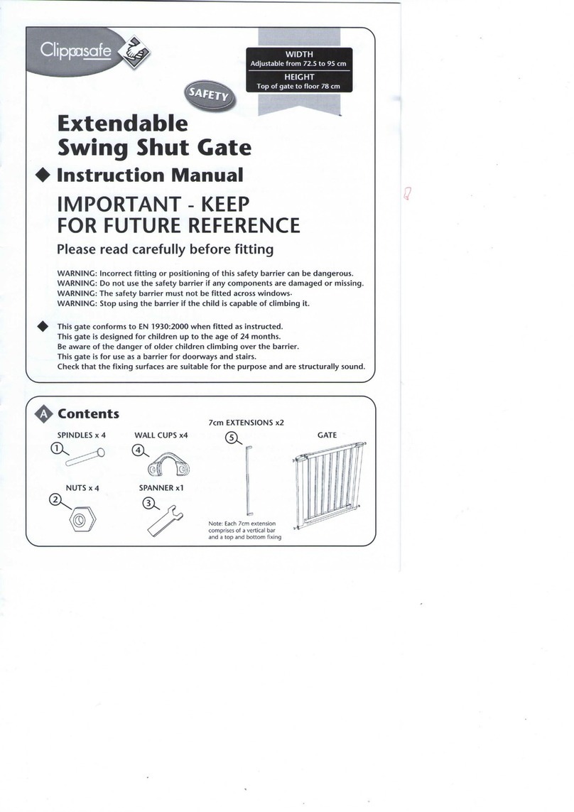 Clippasafe 130 instruction manual