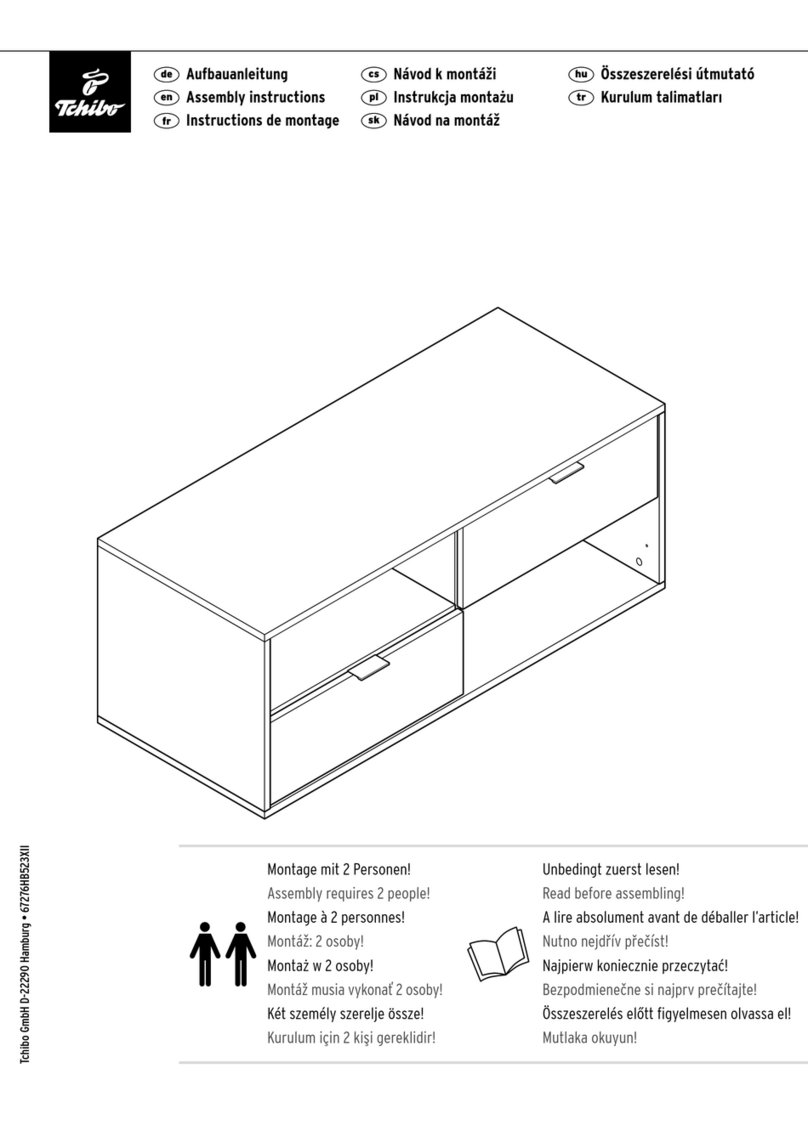 Tchibo 287983 Assembly instructions
