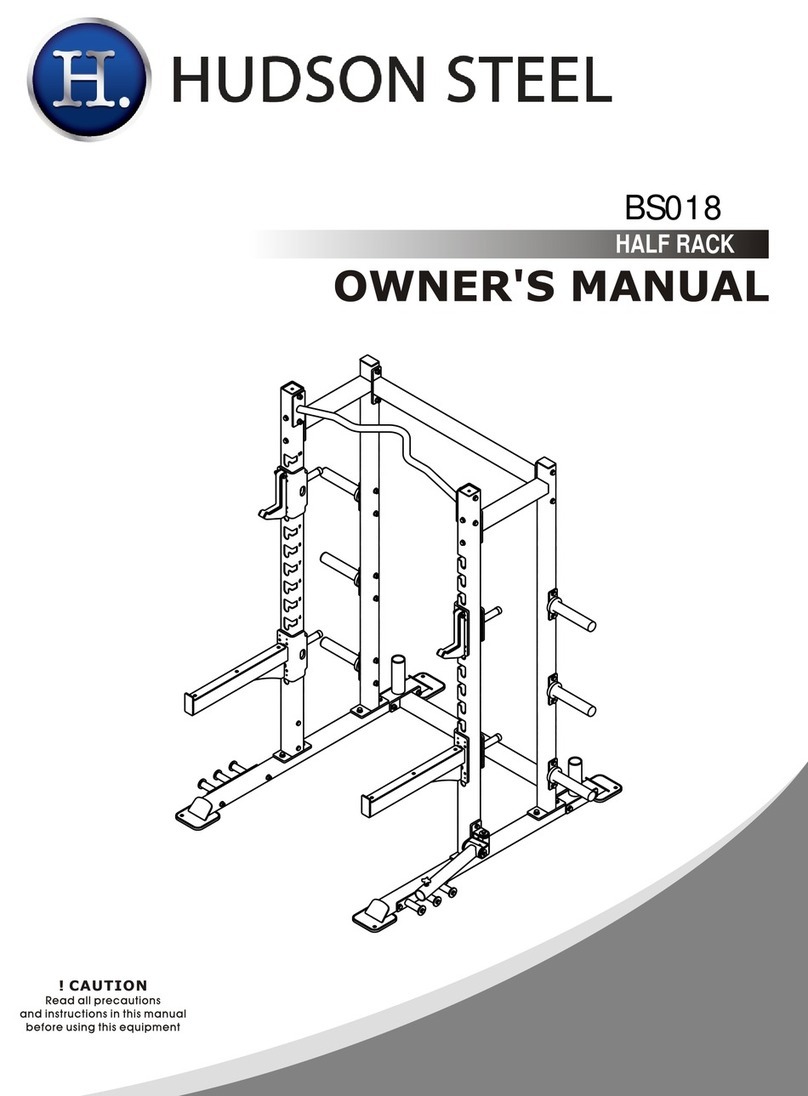 HUDSON STEEL BS018 User manual