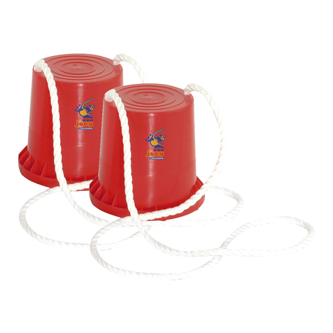 Hudora Joey Pot stilts INSTRUCTIONS ON USE