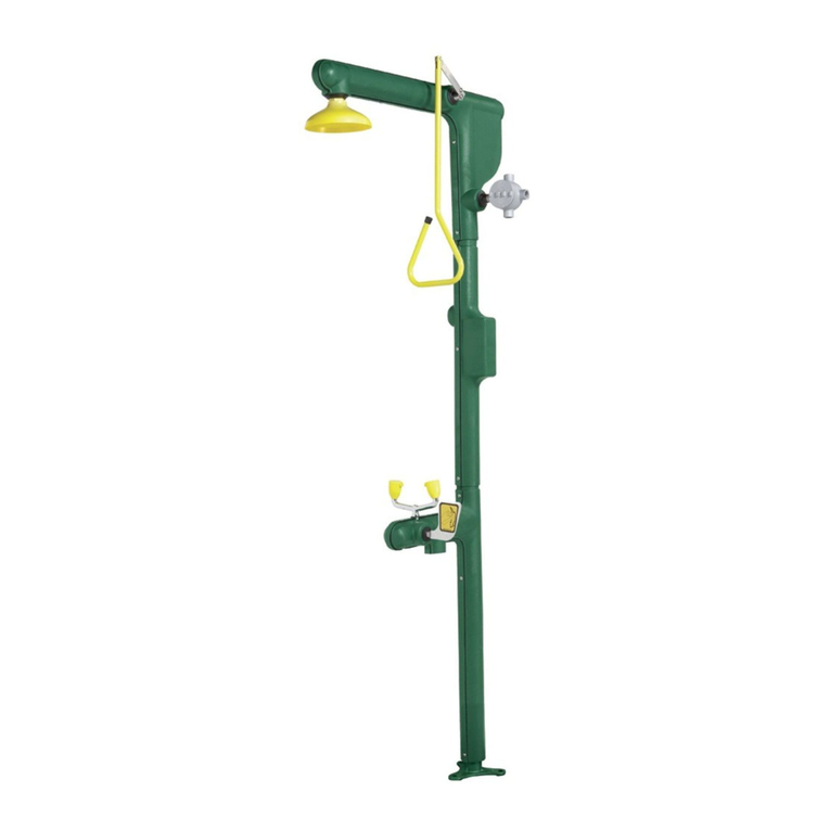 Speakman Safe-T-Zone SE-7000 Installation, operation and maintenance instructions
