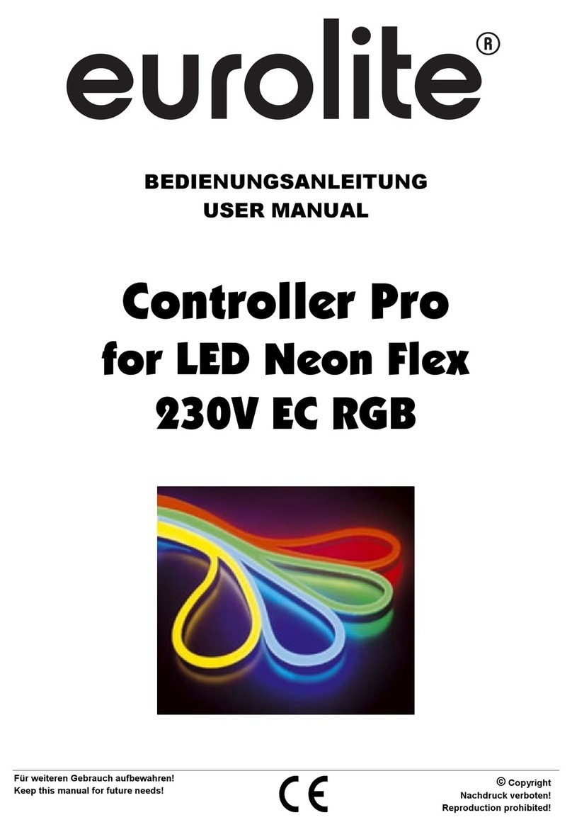 EuroLite Controller Pro User manual